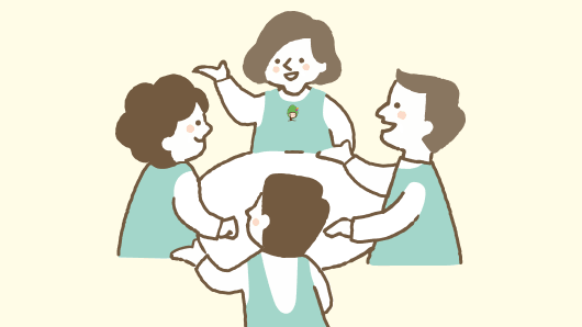 やりたい保育を形にできるフォロー体制