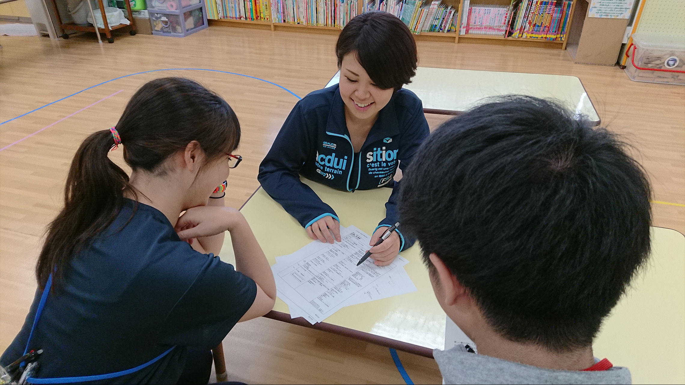 児童支援員の様子①