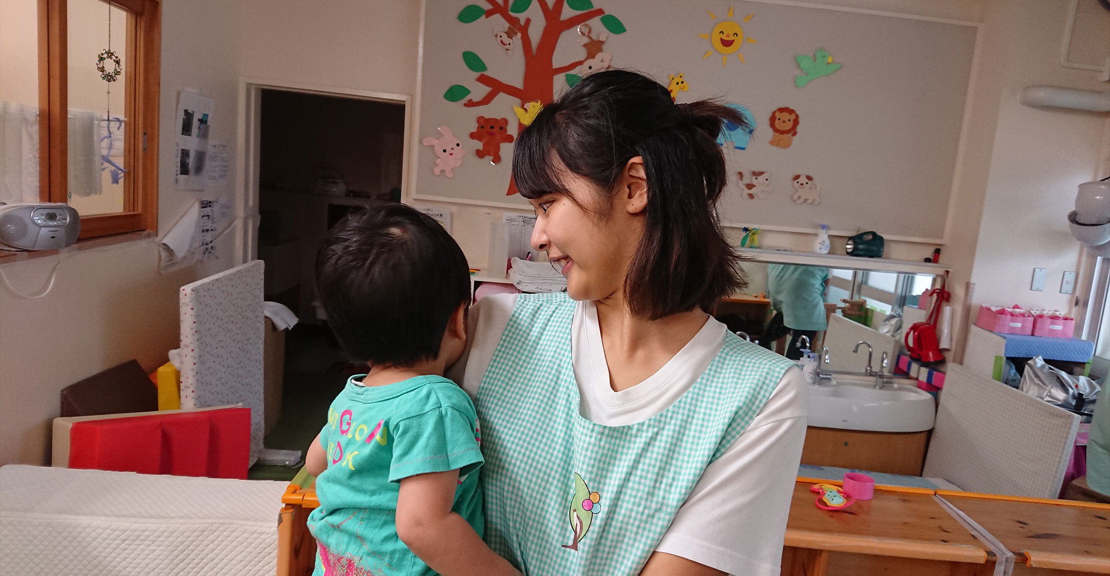 保育士の様子①